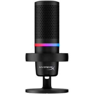 Microfon HyperX DuoCast, USB, Iluminare RGB, Negru Microfon HyperX DuoCast, USB, Iluminare RGB, Negru