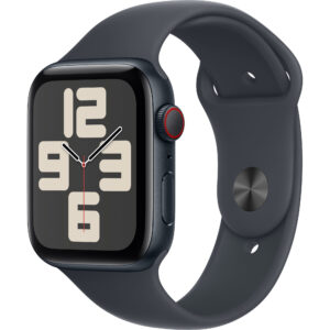 Apple Watch SE2 2024, GPS, Cellular, 44mm, Midnight Aluminium Case, Sport Band, Midnight, S/M Apple Watch SE2 2024, GPS, Cellular, 44mm, Midnight Aluminium Case, Sport Band, Midnight, S/M