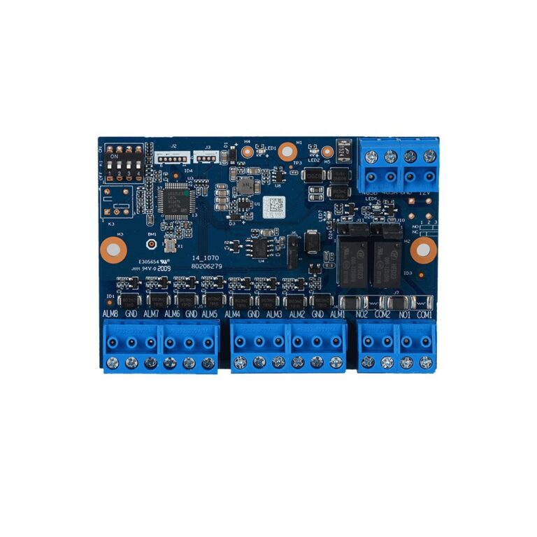 Modul expandor centrala antiefractie Dahua ARM808-RS, 8 intrari, 2 iesiri NO/NC, compatibil centrale ARC
