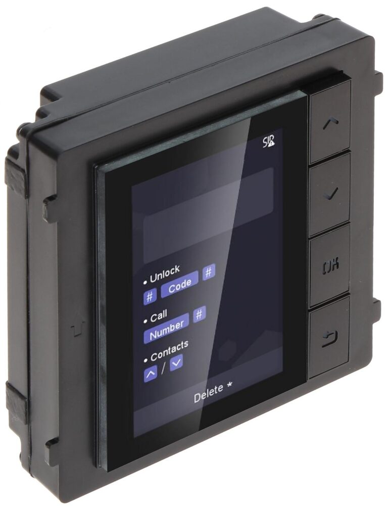 Modul afisaj Hikvision DS-KD-DIS, 500 contacte