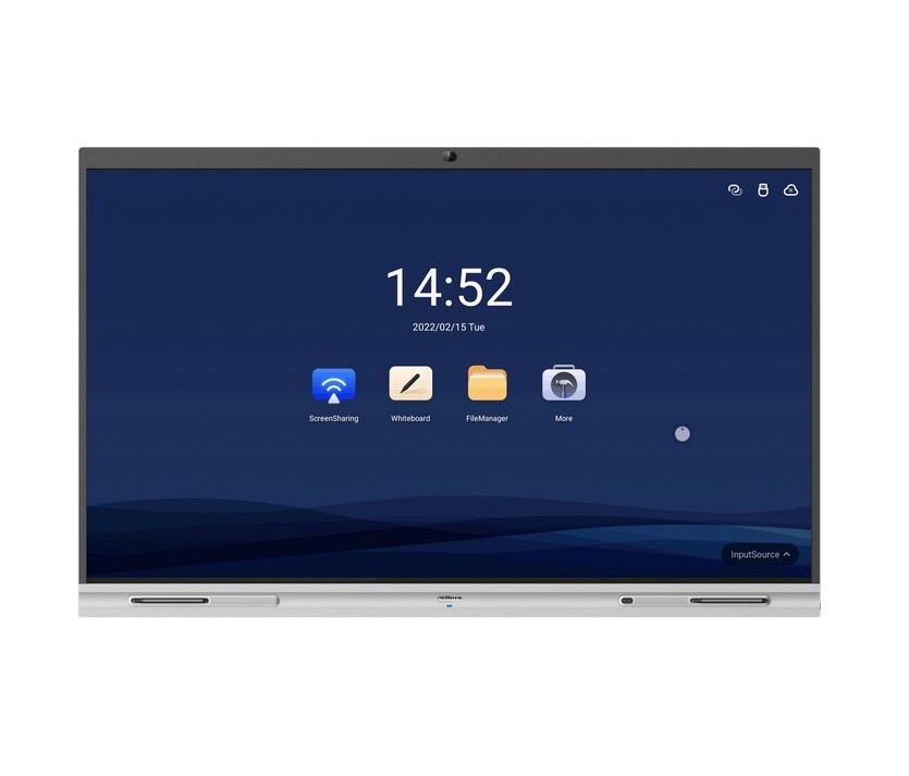 Tabla interactiva cu touch screen Dahua LCH65-MC410-B Whiteboard, 4K UHD, diagonala 65 inch, unghi de vizualizare 178 grade, Wi-Fi, intrari HDMI, USB, RJ-45, RS-232, difuzoare Tabla interactiva cu touch screen Dahua LCH65-MC410-B Whiteboard, 4K UHD, diagonala 65 inch, unghi de vizualizare 178 grade, Wi-Fi, intrari HDMI, USB, RJ-45, RS-232, difuzoare