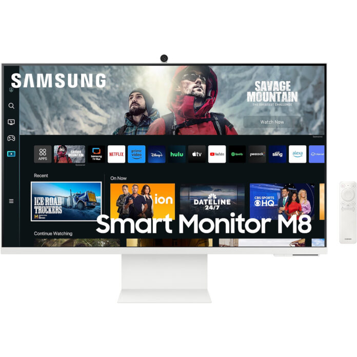 Monitor Smart Samsung 32 inch, 60 Hz, TV Experience,  Wifi, 4Ms, Alb