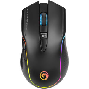 Mouse gaming Marvo G943, 5000 dpi, Cu fir, Negru Mouse gaming Marvo G943, 5000 dpi, Cu fir, Negru