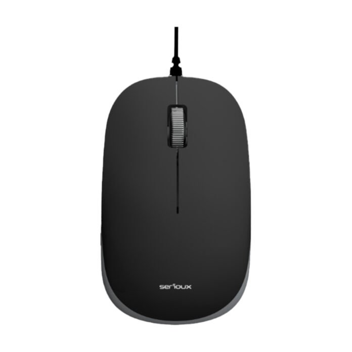 Mouse Cu Fir Serioux 9800BRG, 1000 dpi, USB, Negru/Gri Mouse Cu Fir Serioux 9800BRG, 1000 dpi, USB, Negru/Gri