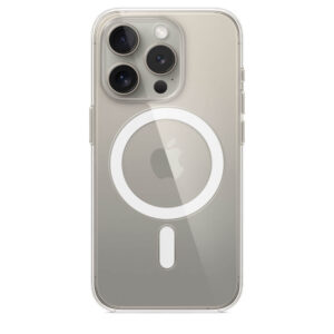 Husa de protectie Apple Clear Case cu MagSafe pentru iPhone 15 Pro, Transparent Husa de protectie Apple Clear Case cu MagSafe pentru iPhone 15 Pro, Transparent