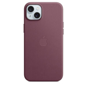 Husa de protectie Apple FineWoven Case cu MagSafe pentru iPhone 15 Plus, Mulberry Husa de protectie Apple FineWoven Case cu MagSafe pentru iPhone 15 Plus, Mulberry