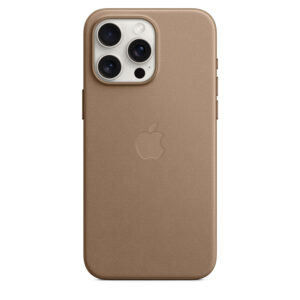 Husa de protectie Apple FineWoven Case with MagSafe pentru iPhone 15 Pro Max, Taupe Husa de protectie Apple FineWoven Case with MagSafe pentru iPhone 15 Pro Max, Taupe