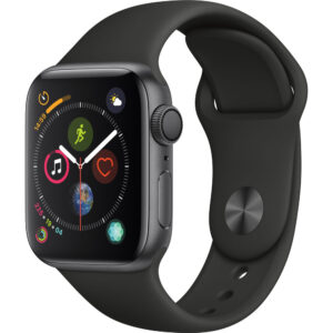 Apple Watch Series 4 GPS, 40mm Silver Aluminium Case, White Sport Band Apple Watch Series 4 GPS, 40mm Silver Aluminium Case, White Sport Band