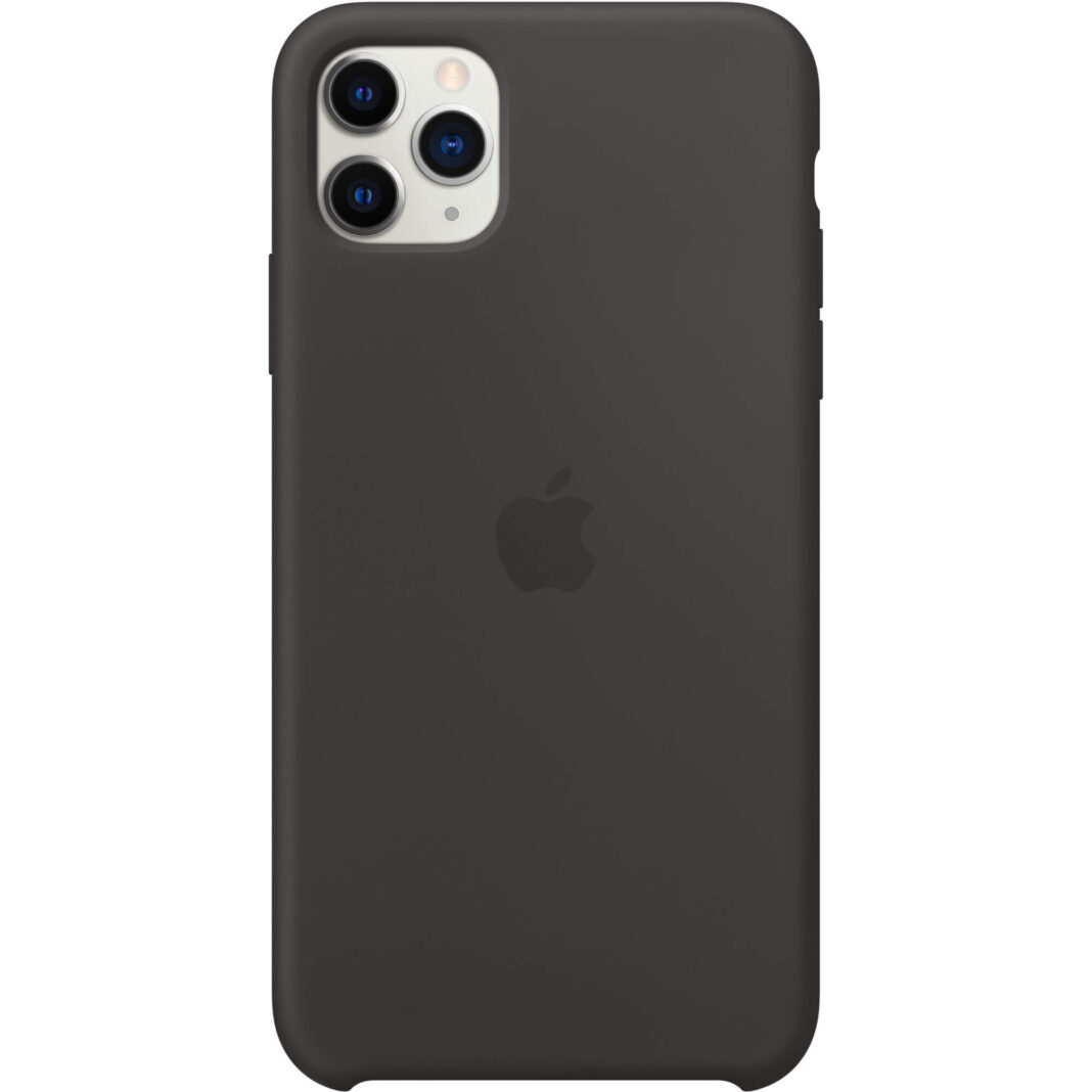 Husa de protectie Apple pentru iPhone 11 Pro Max, Silicon, Rosu