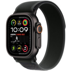 Apple Watch Ultra 2, GPS, Cellular, 49 mm, Carcasa Natural Titanium, Blue Trail Loop, M/L Apple Watch Ultra 2, GPS, Cellular, 49 mm, Carcasa Natural Titanium, Blue Trail Loop, M/L