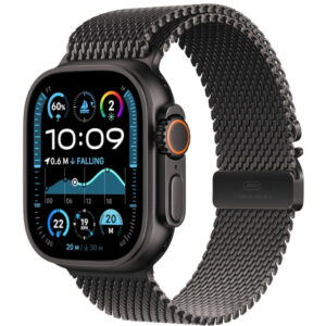 Apple Watch Ultra 2, GPS, Cellular, 49 mm, Carcasa Natural Titanium, Natural Titanium Milanese Loop, M Apple Watch Ultra 2, GPS, Cellular, 49 mm, Carcasa Natural Titanium, Natural Titanium Milanese Loop, M
