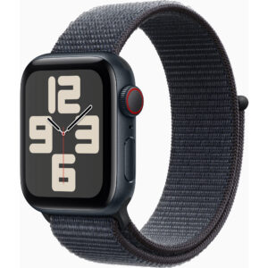 Apple Watch SE2 2024, GPS, Cellular, 40mm, Midnight Aluminium Case, Ink Sport Loop Apple Watch SE2 2024, GPS, Cellular, 40mm, Midnight Aluminium Case, Ink Sport Loop