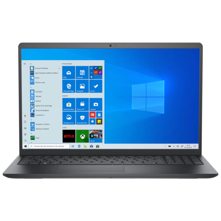 Laptop DELL Vostro 3515, AMD Ryzen 5 3450U, 15.6inch, Full HD, 16GB DDR4, 512GB SSD, Radeon Vega 8, Windows 11 Pro, Negru