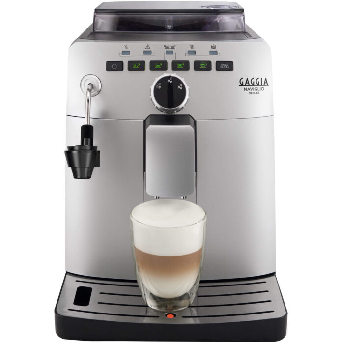 Espressor automat Gaggia Naviglio Deluxe, 1850 W, 1.5 L, 15 bar, Argintiu Espressor automat Gaggia Naviglio Deluxe, 1850 W, 1.5 L, 15 bar, Argintiu