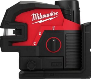 Nivela laser M12 cu linie transversala cu 4 puncte Milwaukee, cu acumulator si incarcator, 4933479203 Nivela laser M12 cu linie transversala cu 4 puncte Milwaukee, cu acumulator si incarcator, 4933479203