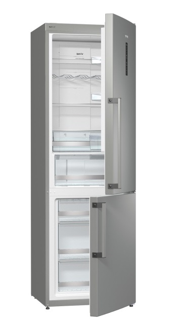 Combina frigorifica Gorenje NRK6191TX, No Frost, 307 l, Clasa A+, 185 cm, Argintiu