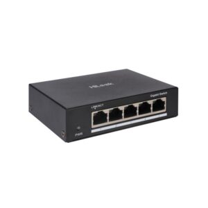 Switch cu 5 porturi HikVision HiLook NS-0505, 10/100/1000 Mbps, 10 Gbps, 7.4 Mpps, MAC 2K, fara management Switch cu 5 porturi HikVision HiLook NS-0505, 10/100/1000 Mbps, 10 Gbps, 7.4 Mpps, MAC 2K, fara management