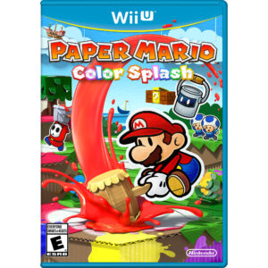 Joc Nintendo WiiU Paper Mario Color Splash Joc Nintendo WiiU Paper Mario Color Splash