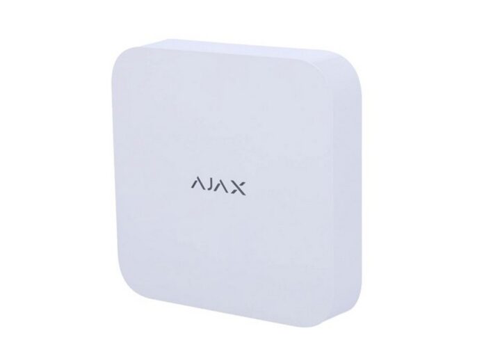 NVR 8 canale, 8MP 4K, stocare 1x SATA 16TB, 100Mbps, compatibil ONVIF, Ethernet, Bluetooth, IP20 Ajax NVR08(W)-70936