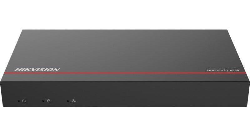 NVR 8 canale PoE, 4MP, latime de banda 60Mbps, SSD 1 TB incorporat, Hikvision DS-E08NI-Q1/8P