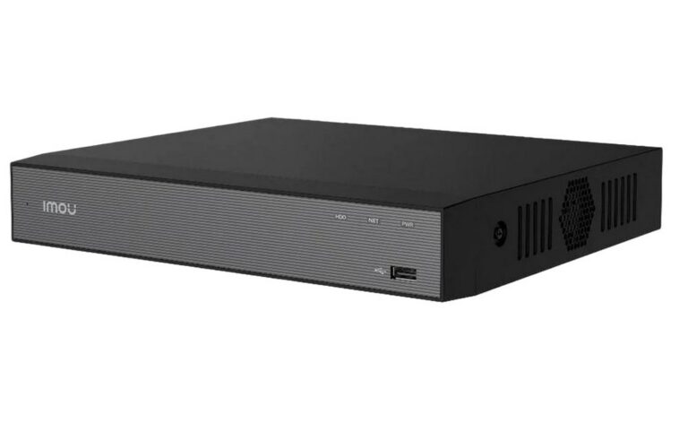 NVR IP IMOU 18 canale, fara PoE, 4K UHD, AI detectie miscare/persoana/vehicul, 1xHDD slot pana la 16TB, NVR-N118-8A0E
