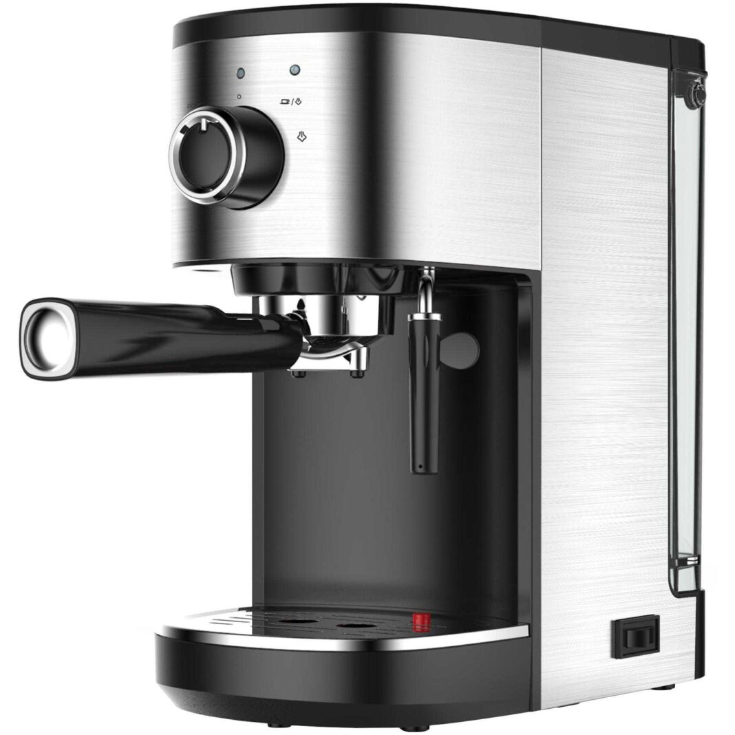 Espressor manual Orion OCM-5400, 1450 W, 1.25 L, 15 bar, Argintiu/Negru Espressor manual Orion OCM-5400, 1450 W, 1.25 L, 15 bar, Argintiu/Negru