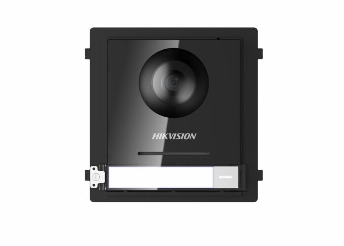 Videointerfon exterior modular Hikvision DS-KD8003-IME1/EU, 2 MP, PoE, IR, 2000 utilizatori, ingropat/aparent Videointerfon exterior modular Hikvision DS-KD8003-IME1/EU, 2 MP, PoE, IR, 2000 utilizatori, ingropat/aparent