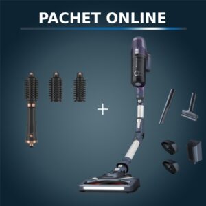 Pachet PROMO Aspirator vertical X-Pert 6.60 Essential RH6848WO si Peria rotativă cu aer cald Rowenta Ultimate Experience CF9620F0 Pachet PROMO Aspirator vertical X-Pert 6.60 Essential RH6848WO si Peria rotativă cu aer cald Rowenta Ultimate Experience CF9620F0