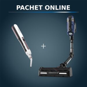 Pachet PROMO Aspirator vertical fara fir Rowenta X-Force Flex 12.60 cu mop Aqua RH98C8WO si Placa de indreptat parul Rowenta Brush&Straight Premium Ca Pachet PROMO Aspirator vertical fara fir Rowenta X-Force Flex 12.60 cu mop Aqua RH98C8WO si Placa de indreptat parul Rowenta Brush&Straight Premium Ca