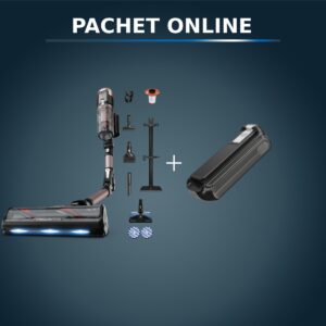Pachet PROMO Aspirator vertical Rowenta X-Force Flex 16.60 Aqua RH9CD9E0 & Baterie Rowenta ZR009709 Pachet PROMO Aspirator vertical Rowenta X-Force Flex 16.60 Aqua RH9CD9E0 & Baterie Rowenta ZR009709
