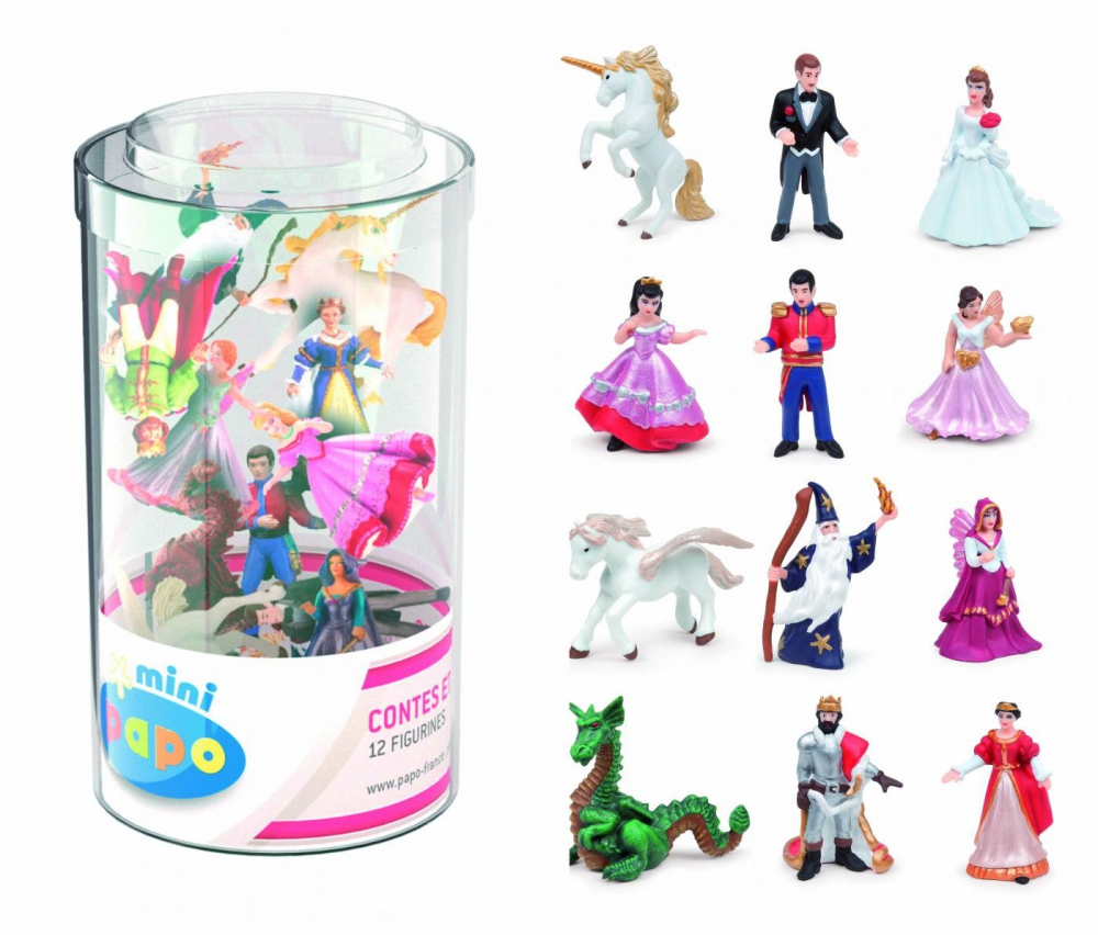 PAPO FIGURINE SET LUMEA FERMECATA 12 PIESE PAPO FIGURINE SET LUMEA FERMECATA 12 PIESE