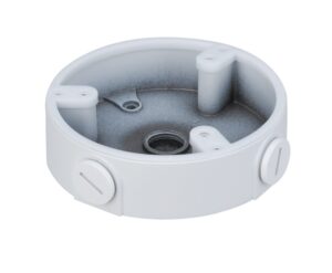 Doza de conexiuni rotunda, aluminiu, compatibila cu camerele dome Dahua, diametru montaj 122mm, Dahua PFA137 Doza de conexiuni rotunda, aluminiu, compatibila cu camerele dome Dahua, diametru montaj 122mm, Dahua PFA137