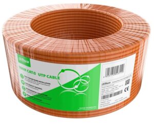 Cablu UTP CAT6, rola 100 m, CCA, DH-PFM922I-6UN-C-100 Dahua Cablu UTP CAT6, rola 100 m, CCA, DH-PFM922I-6UN-C-100 Dahua
