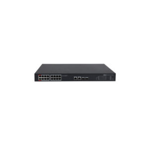 Switch cu 16 porturi PoE Dahua PFS3220-16GT-240-V2, 8000 MAC, 52 Gbps, fara management, PoE Switch cu 16 porturi PoE Dahua PFS3220-16GT-240-V2, 8000 MAC, 52 Gbps, fara management, PoE