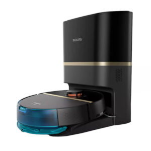 Aspirator robot Philips Seria 7000 Aqua XU7100/01, 0.26 L, 5200 mAh, LiDAR, 5000 Pa, Negru Aspirator robot Philips Seria 7000 Aqua XU7100/01, 0.26 L, 5200 mAh, LiDAR, 5000 Pa, Negru