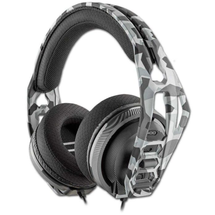 Casti gaming cu microfon Nacon RIG 400HS, PS4, Arctic Camo Casti gaming cu microfon Nacon RIG 400HS, PS4, Arctic Camo