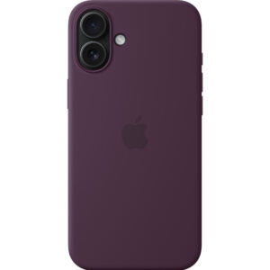Husa de protectie Apple cu MagSafe pentru iPhone 16 Plus, Silicon, Plum Husa de protectie Apple cu MagSafe pentru iPhone 16 Plus, Silicon, Plum