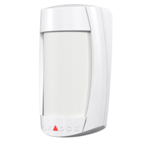 Detector de miscare wireless dual PIR Paradox PMD75, 11 m, 90 grade, pet immunity, 433/868 MHz, RF 70 m Detector de miscare wireless dual PIR Paradox PMD75, 11 m, 90 grade, pet immunity, 433/868 MHz, RF 70 m