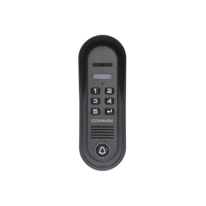 Videointerfon de exterior Commax DRC-4CPNK, 4 fire, numeric, LED lumina alba, aparent