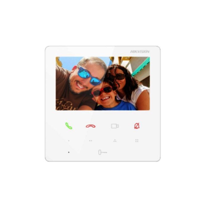 Post videointerfon interior IP Hikvision DS-KH6110-WE1-WHITE, 4.3 inch, WiFi, PoE, alb Post videointerfon interior IP Hikvision DS-KH6110-WE1-WHITE, 4.3 inch, WiFi, PoE, alb