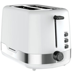Prajitor de paine Heinner HTP-850WHSS, 850 W, 7 nivele rumenire, 2 felii, Alb Prajitor de paine Heinner HTP-850WHSS, 850 W, 7 nivele rumenire, 2 felii, Alb