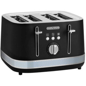 Prajitor de paine Morphy Richards Illumination, 1800 W, 4 felii, Negru Prajitor de paine Morphy Richards Illumination, 1800 W, 4 felii, Negru
