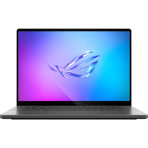 Laptop Gaming ASUS ROG Zephyrus G16 OLED GU605CX (Procesor Intel® Core™ Ultra 9 285H (24M Cache, up to 5.40 GHz), 16inch 2.5K 240Hz G-Sync, 64GB LPDDR5X, 1TB SSD, NVIDIA GeForce RTX 5090 @24GB, Gri)