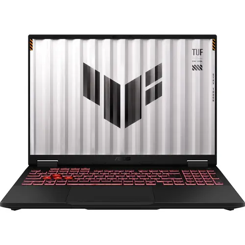 Laptop Gaming ASUS TUF A16 FA608UH (Procesor AMD Ryzen™ 7 260 (16M Cache, up to 5.1 GHz), 16inch FHD+ 165Hz, 16GB DDR5, 1TB  SSD, NVIDIA GeForce RTX 5050 @8GB, DLSS 3.0, Negru/Gri)