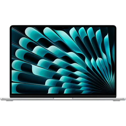 Laptop Apple MacBook Air 15 (Procesor Apple M4 (10-core CPU), 15.3inch Liquid Retina, 24GB, 512GB SSD, Apple M4 10-core GPU, Mac OS, Layout INT, Manual RO, Argintiu)