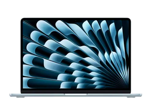 Laptop Apple MacBook Air 13, Procesor Apple M4 (10-core CPU, 8-core GPU), 13.6inch WQXGA, 16GB, 256GB, layout INT, Manual RO, Mac OS (Albastru deschis)