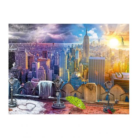 PUZZLE 4 ANOTIMPURI NEW YORK, 1500 PIESE PUZZLE 4 ANOTIMPURI NEW YORK, 1500 PIESE
