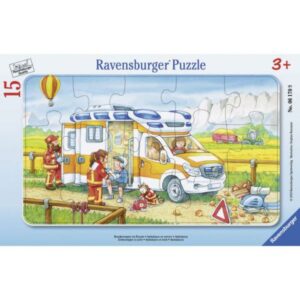 Puzzle Ambulanta Tip Rama, 15 Piese Puzzle Ambulanta Tip Rama, 15 Piese