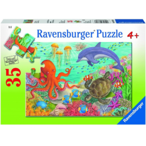 PUZZLE ANIMALE DIN OCEAN, 35 PIESE PUZZLE ANIMALE DIN OCEAN, 35 PIESE