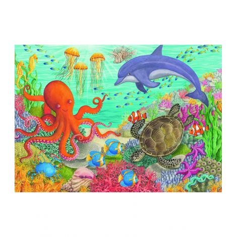 PUZZLE ANIMALE DIN OCEAN, 35 PIESE PUZZLE ANIMALE DIN OCEAN, 35 PIESE